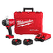 Milwaukee 2966-22 18V M18 FUEL Lithium-Ion Brushless Cordless 1/2" High Torque Impact Wrench w/ Pin Detent Kit 5.0 Ah