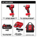 Milwaukee 3692-22CT 18V M18 Lithium-Ion Compact Brushless Cordless 2-Tool Combo Kit with 1/2" Drill/Driver and 1/4" Hex Impact Driver 2.0 Ah