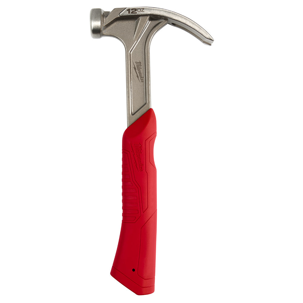 Milwaukee 48-22-9019 12oz Smooth Face Hybrid Claw Finish Hammer