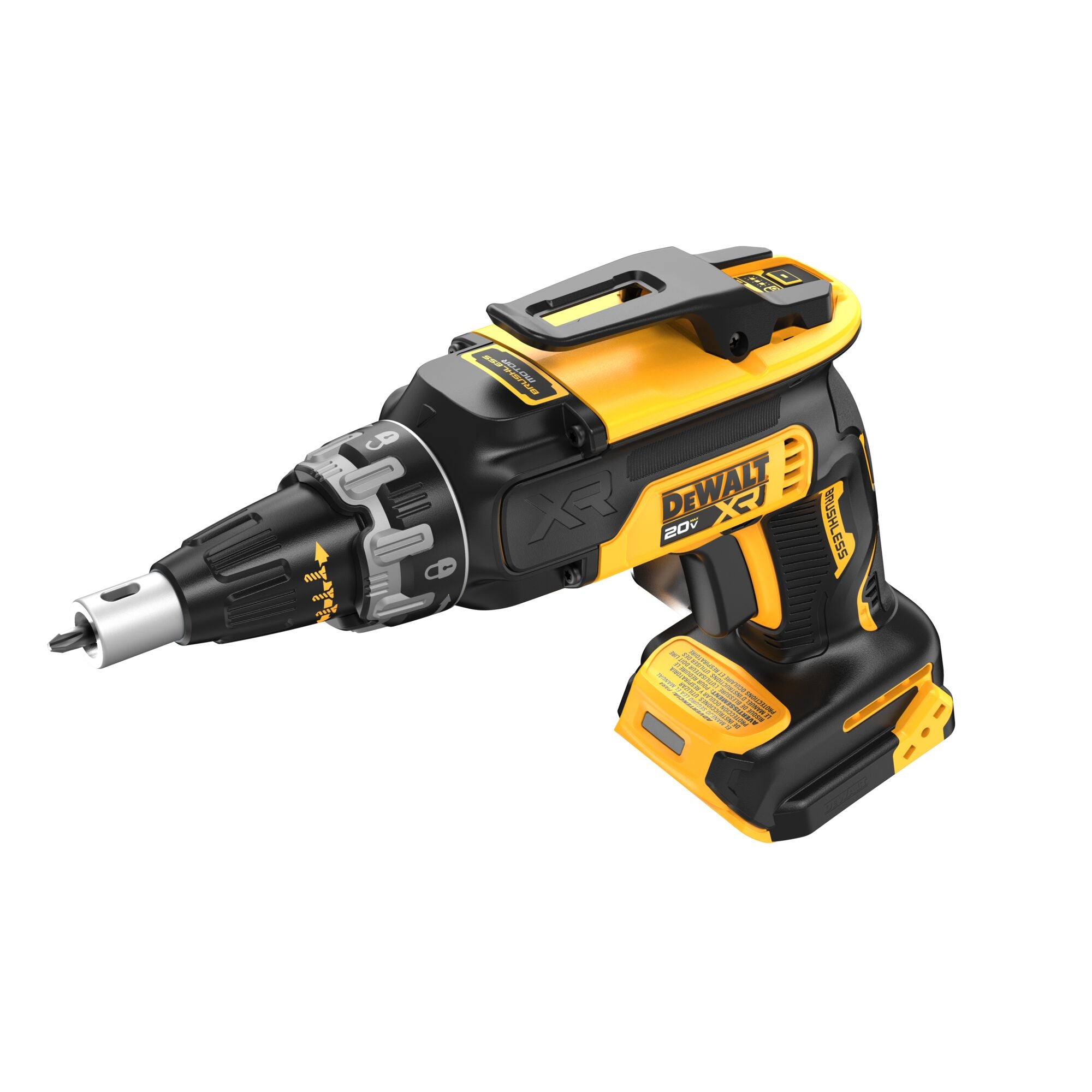 DEWALT DCK265D2 with DCE555DC & DWH161B 20V MAX XR Lithium-Ion Brushless Cordless Drywall Starter Bundle with Drywal Screwgun, Drywall Cut-Out Tool, Dust Shroud Attachment, and 20V MAX Brushless Universal Dust Extractor 2.0 Ah