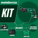 Hitachi / Metabo DH3628DD 36V MultiVolt Brushless Cordless SDS Plus 1-1/8" D-Handle Rotary Hammer Kit 4.0 AH