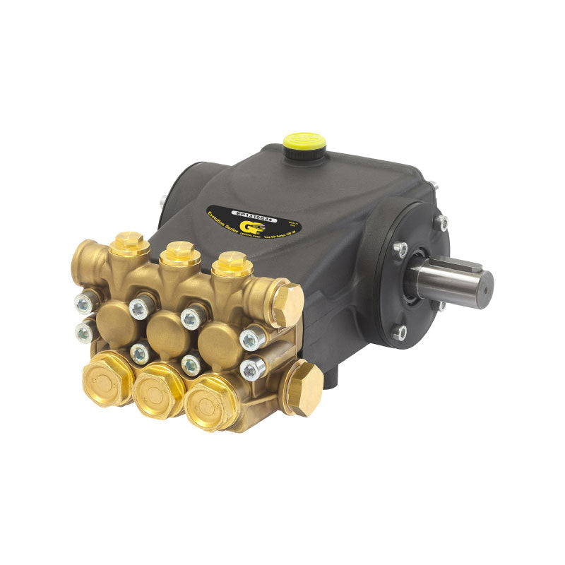 General Pump EP1512S17 Pressure Washer Pump, Triplex, 2.9 GPM @ 3045 PSI, 1750 RPM, 24mm Solid Shaft