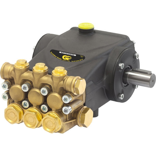 General Pump EP1813S17 Pressure Washer Pump, Triplex, 4.2 GPM@2900 PSI, 1750 RPM, 24mm Solid Shaft
