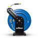 BluBird BluShield PWR14100-NM 1/4" X 100' 3000 PSI Polyester Braided Non-Marking Retractable Pressure Washer Hose Reel