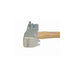 AJC Tools 005-MH Hardwood Straight Handle 17 oz. Steel Head Mag-Hatch Magnetic Faced Roofing Hatchet