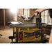 DEWALT DCS7485T1 60V MAX FLEXVOLT Lithium-Ion 8-1/4" Brushless Cordless Table Saw Kit 6.0 Ah Shown with optional stand.