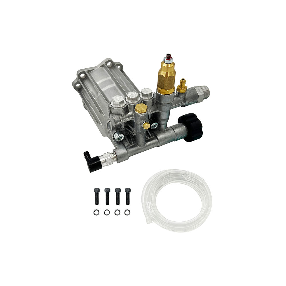 Annovi Reverberi SRMV22G26-EZ-PKG Pressure Washer Pump, Direct Drive, 2.2 GPM@2600 PSI, 3400 RPM, 3/4" Hollow 'D' Shaft