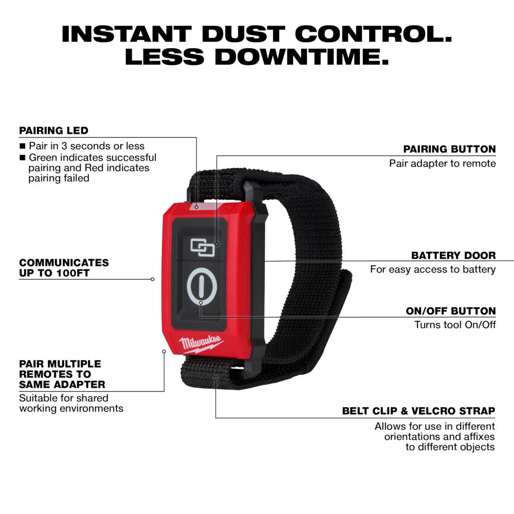 Milwaukee 0951-20 Wireless Dust Control Remote