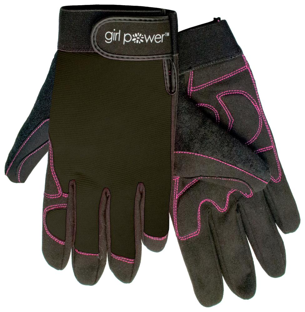 ERB 28861 (XS) Girl Power Mechanics Glove, Black (MGP100)