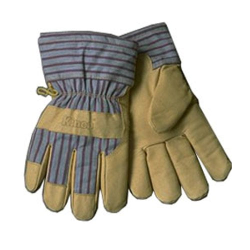 Kinco 1927L Large Grain Pigskin Work Gloves, Size Large