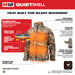 Milwaukee 224C-21M M12 12V Cordless Camo Heated Quietshell Jacket Kit, Size Medium