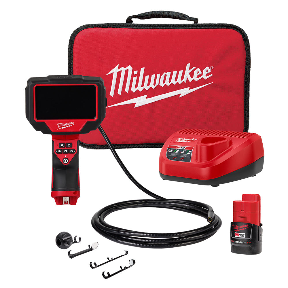 Milwaukee 2324-21 M12 12V M-Spector 360 10' Inspection Camera Kit 2.0 Ah — 