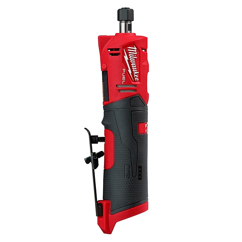 Milwaukee 2486-20 12V M12 FUEL Lithium-Ion Brushless Cordless 1/4" Straight Die Grinder (Tool Only)