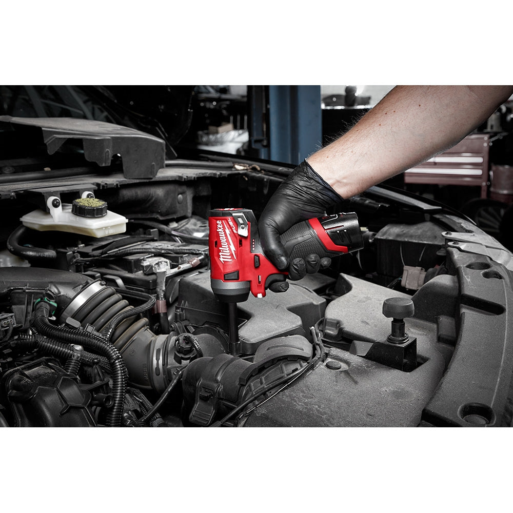 Milwaukee 2555-20 M12 FUEL 12V Lithium-Ion Brushless Cordless 1/2 Stubby  Impact Wrench (Tool Only) —
