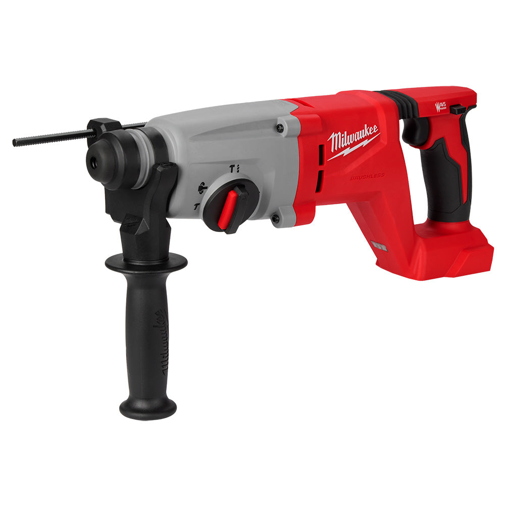 Milwaukee 2613-20 18V M18 Lithium-Ion Cordless 1” SDS Plus D-Handle Rotary Hammer (Tool Only)