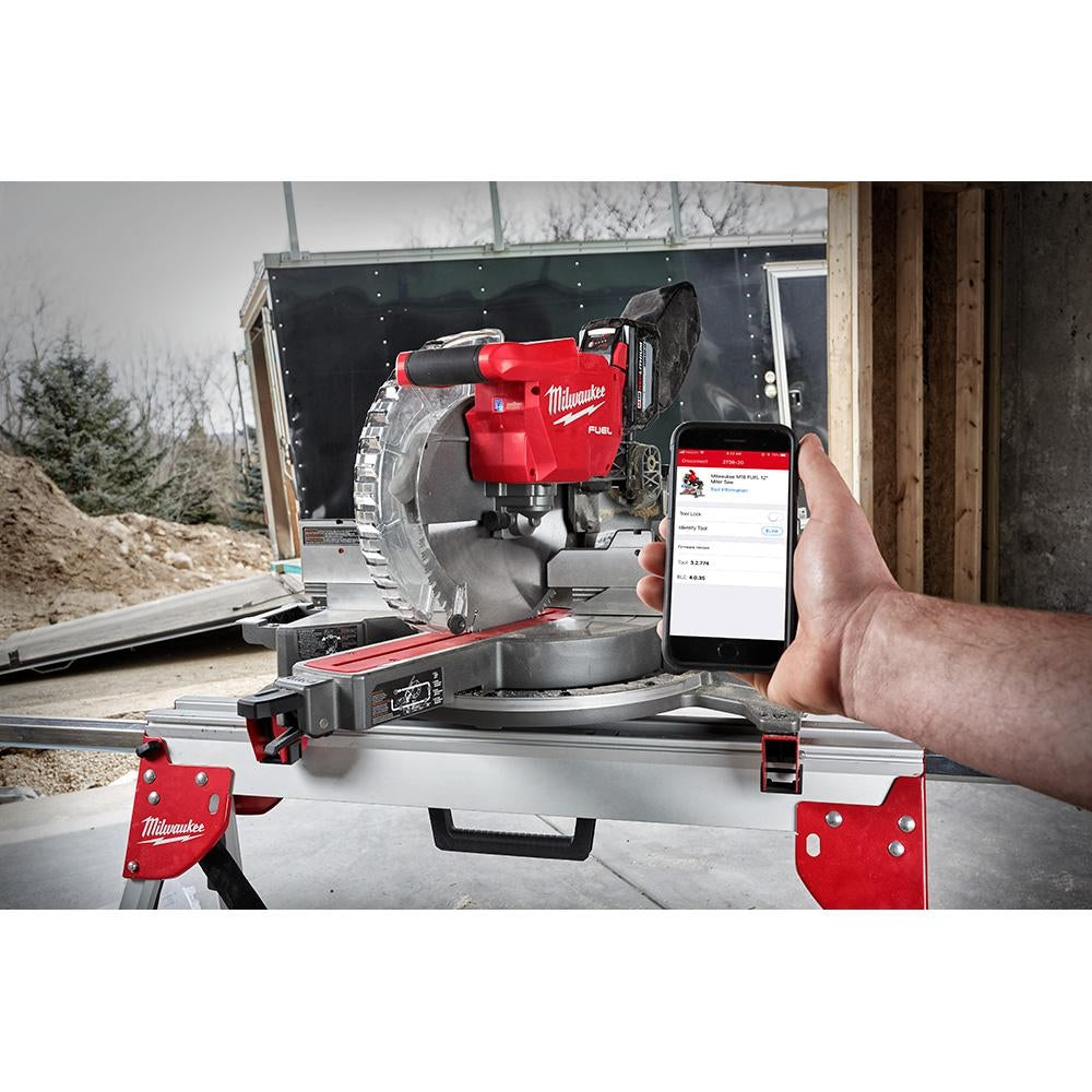 Milwaukee 2739-20  18V M18 FUEL Lithium-Ion 12" Brushless Cordless Dual Bevel Sliding Compound Miter Saw (Tool Only)