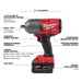 Milwaukee 2766-22R M18 FUEL 1/2" High Torque Impact Wrench with Pin Detent Kit (5.0 Ah Resistant Batteries)