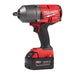 Milwaukee 2767-22R M18 FUEL 1/2" High Torque Impact Wrench with Friction Ring Kit (5.0 Ah Resistant Batteries)