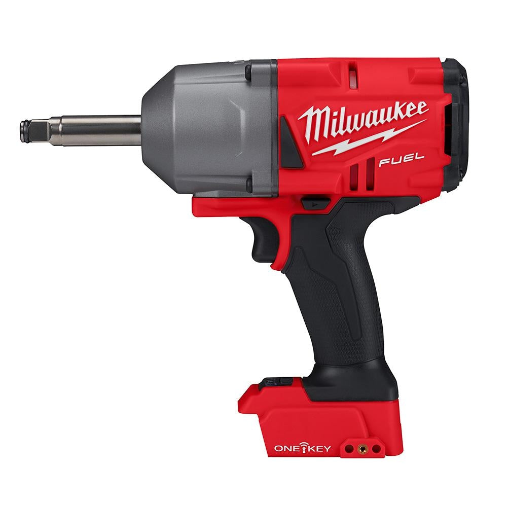 Milwaukee 2769-20 M18 FUEL 18V ONE-KEY Lithium-Ion Cordless Controlled Torque 1/2" Impact Wrench with Extended Anvil (Tool Only)