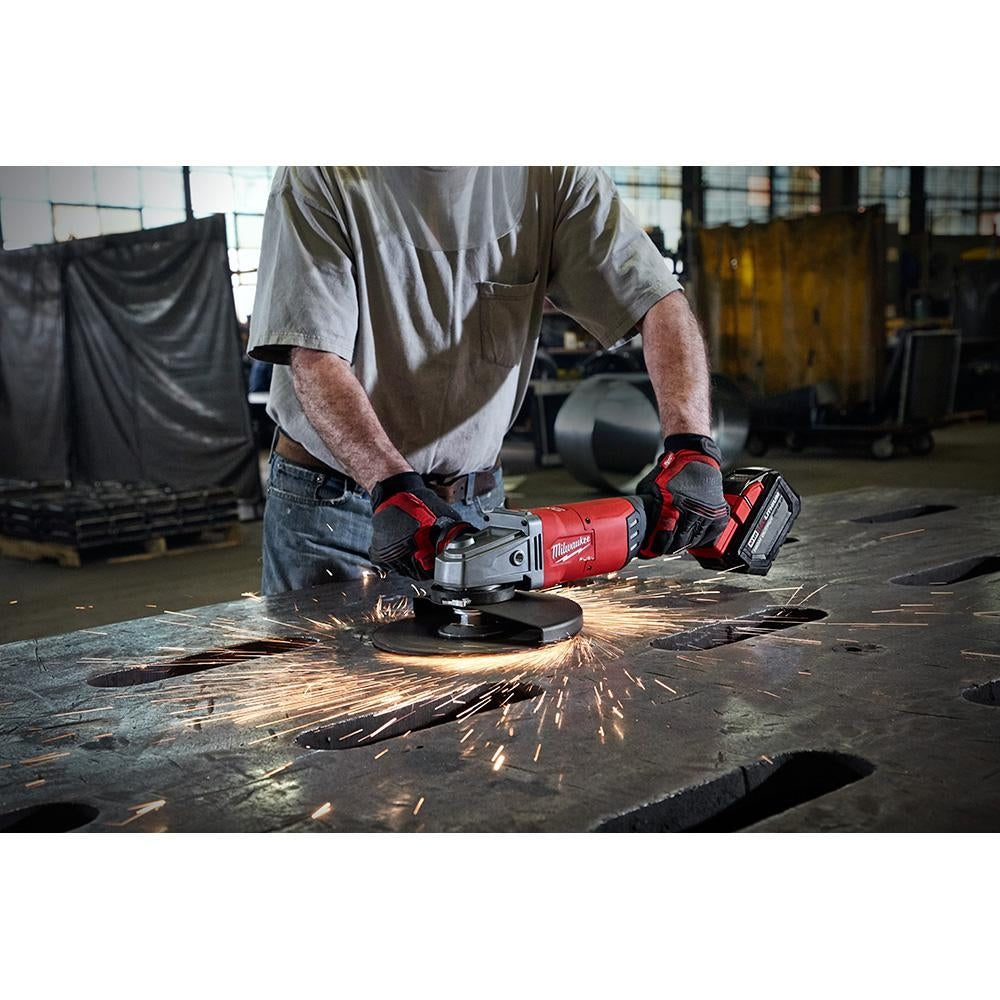 Milwaukee 2785-20 18V M18 FUEL Lithium-Ion Brushless Cordless 7" / 9" Large Angle Grinder (Tool Only)