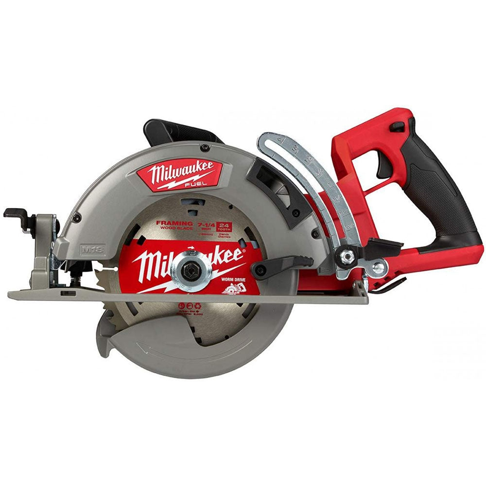 Milwaukee 2830-20 18V M18 FUEL Lithium-Ion 7-1/4" Cordless Rear Handle Circular Saw (Tool Only)