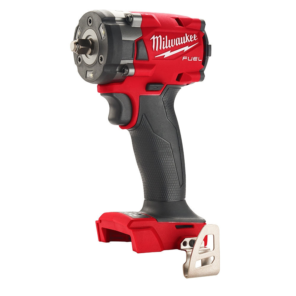 Milwaukee 2854-20 M18 FUEL 18V Lithium-Ion Brushless Cordless 3/8" Compact Impact Wrench with Friction Ring (Tool Only)