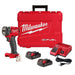 Milwaukee 2854-22CT M18 FUEL 18V Lithium-Ion Brushless Cordless 3/8" Compact Impact Wrench with Friction Ring Kit 2.0 Ah
