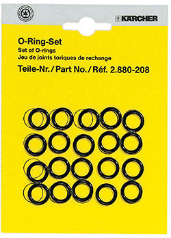 Karcher 2.880-208.0 Pressure Washer Hose / Nozzle Replacement O-Rings (20 Pack)