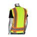 PIP 3020500YELL Yellow/Lime 6-Pocket Surveyor Safety Vest (L)