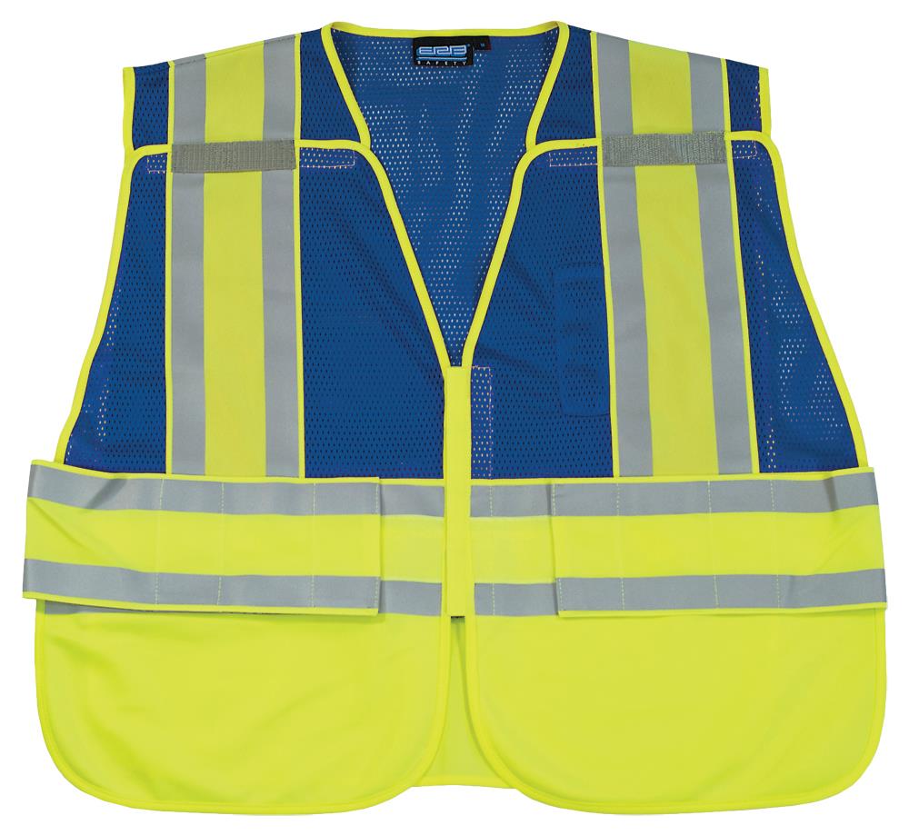 ERB 61248 5-Point Break-Away Public Safety Vest, 2X/5X-Large