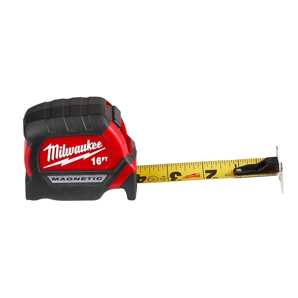 Milwaukee 48-22-0316  16' Compact Wide Blade Magnetic Tape Measure
