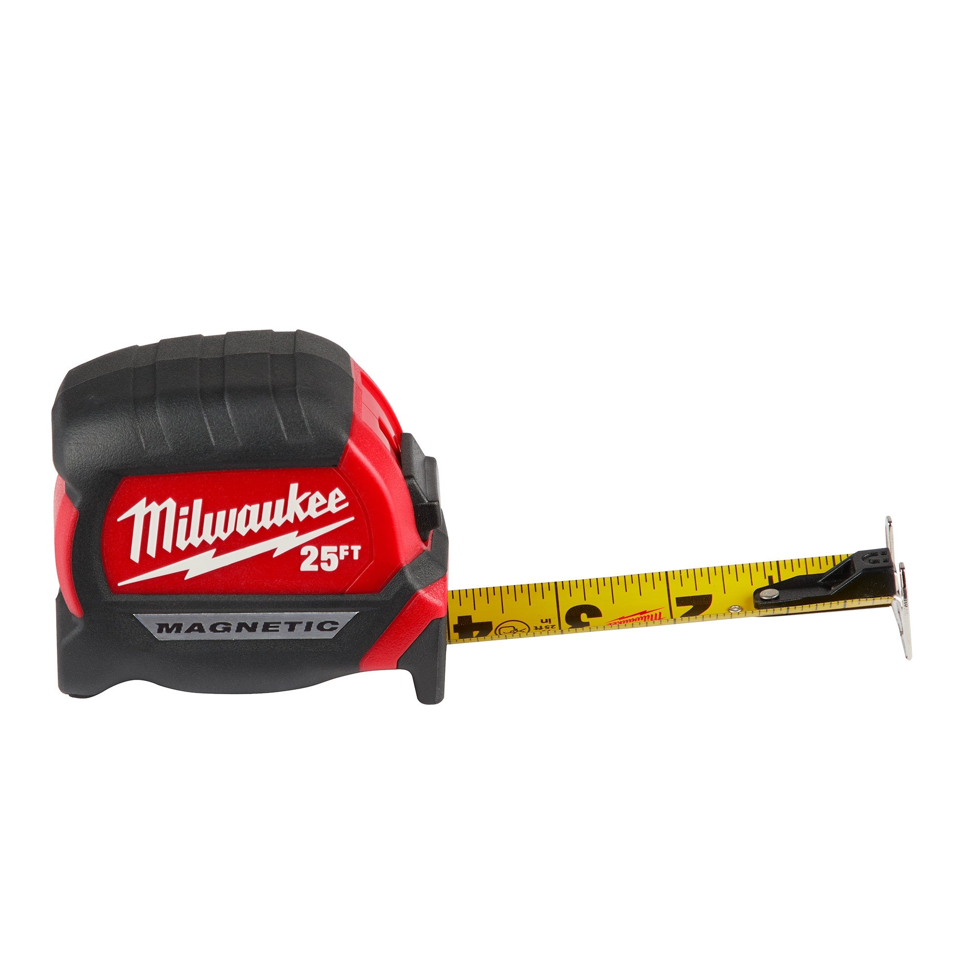 Milwaukee 48-22-0325G 25' Compact Wide Blade Magnetic Tape Measure 2-Pack