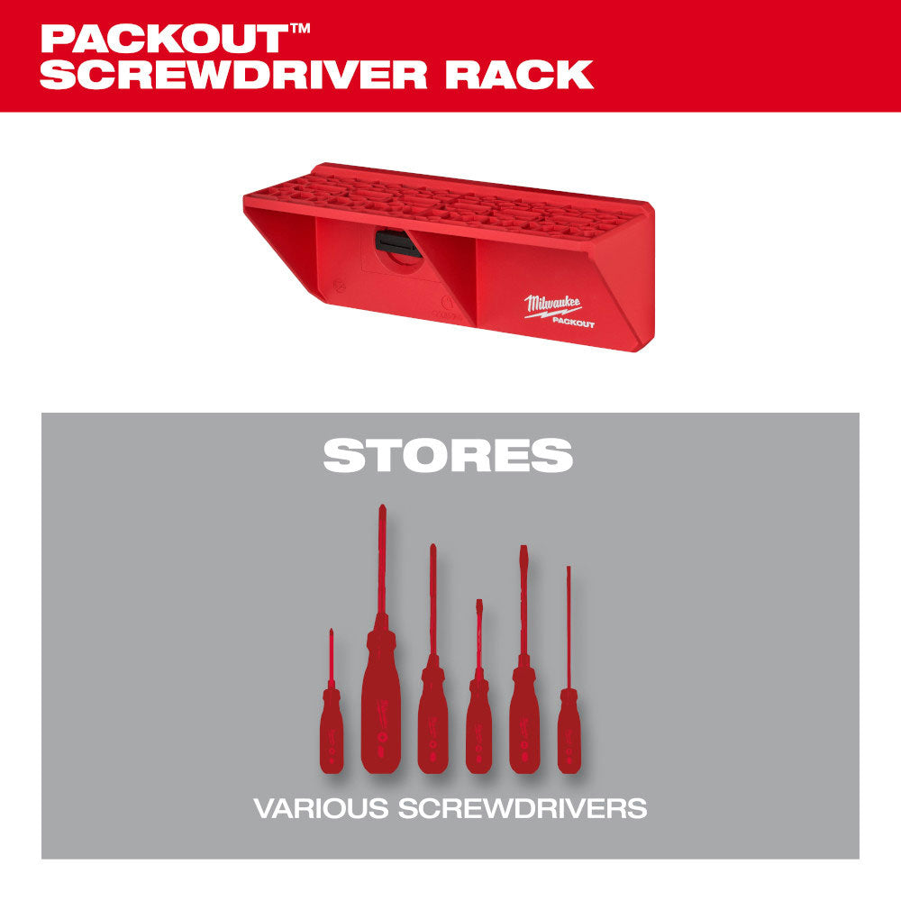 Milwaukee 48-22-8341 PACKOUT Screwdriver Rack