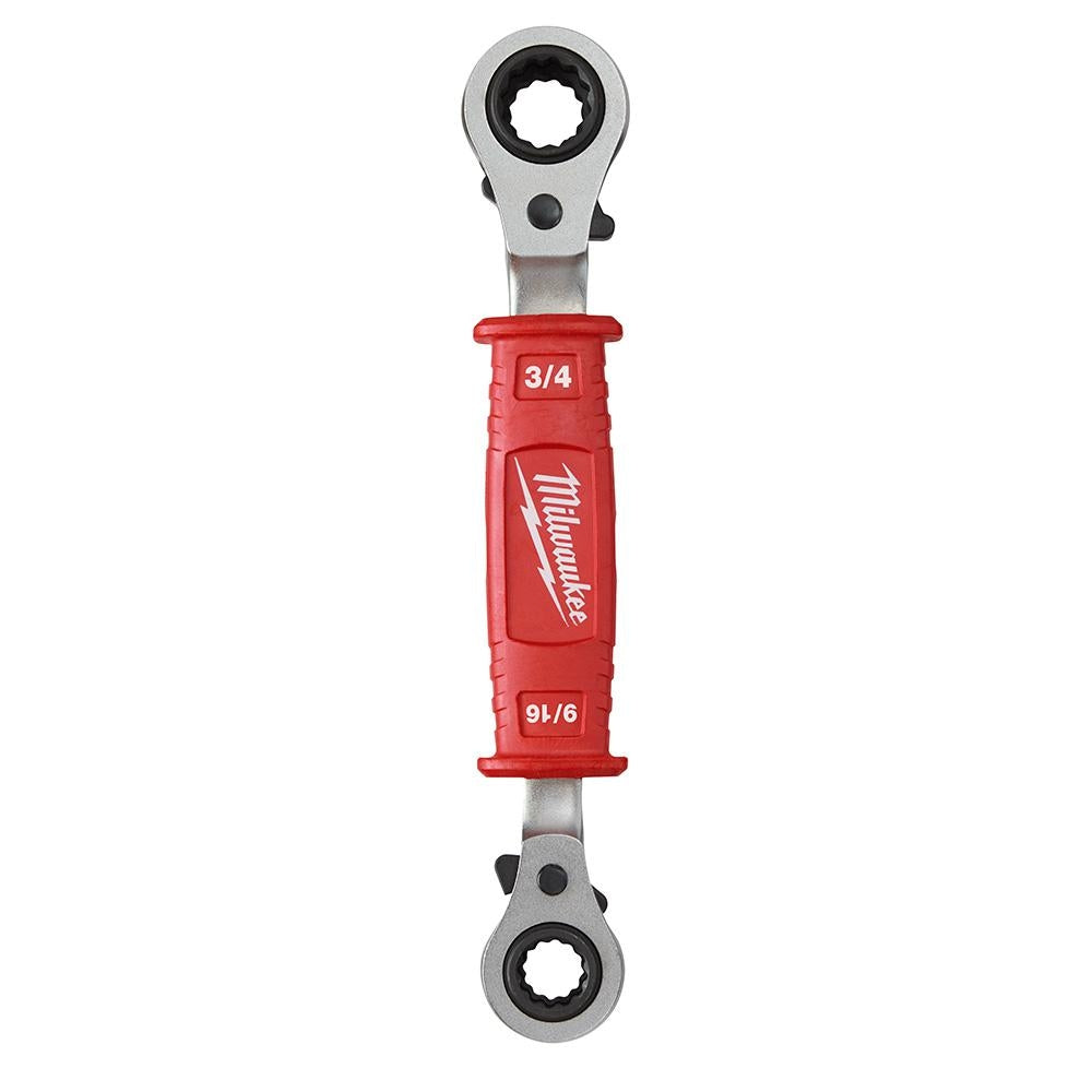 Milwaukee 48-22-9212 Lineman’s 4in1 Insulated Ratcheting Box Wrench