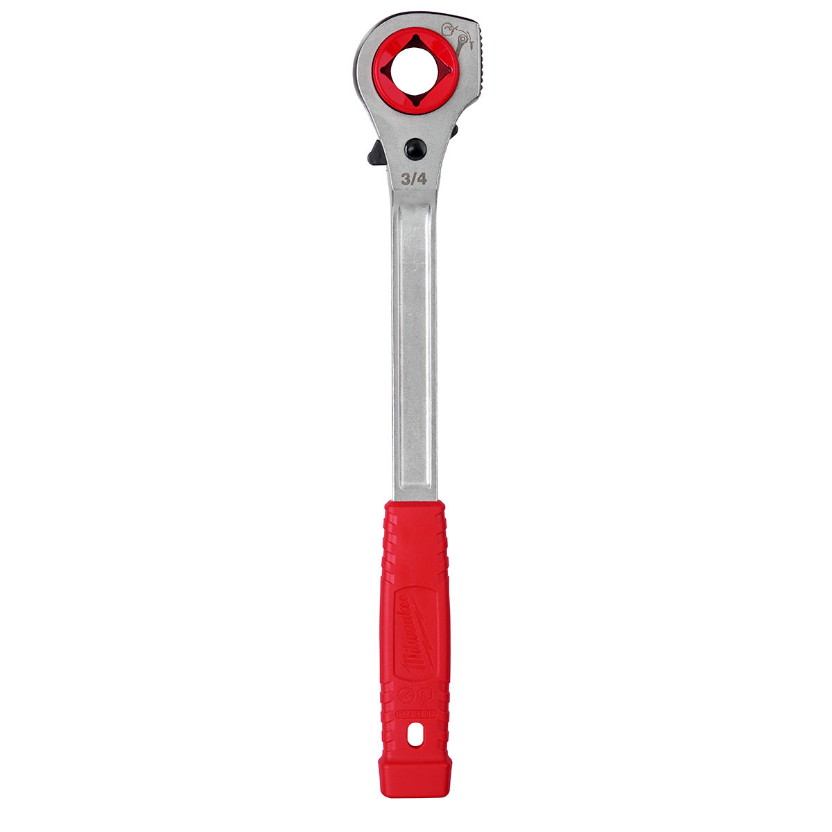 Milwaukee 48-22-9213M Lineman's Milled Strike Face High-Leverage Ratcheting Wrench 