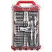 Milwaukee 48-22-9482 32-Piece Metric Ratchet and Socket Set (3/8" Drive) with PACKOUT Low-Profile Compact Organizer