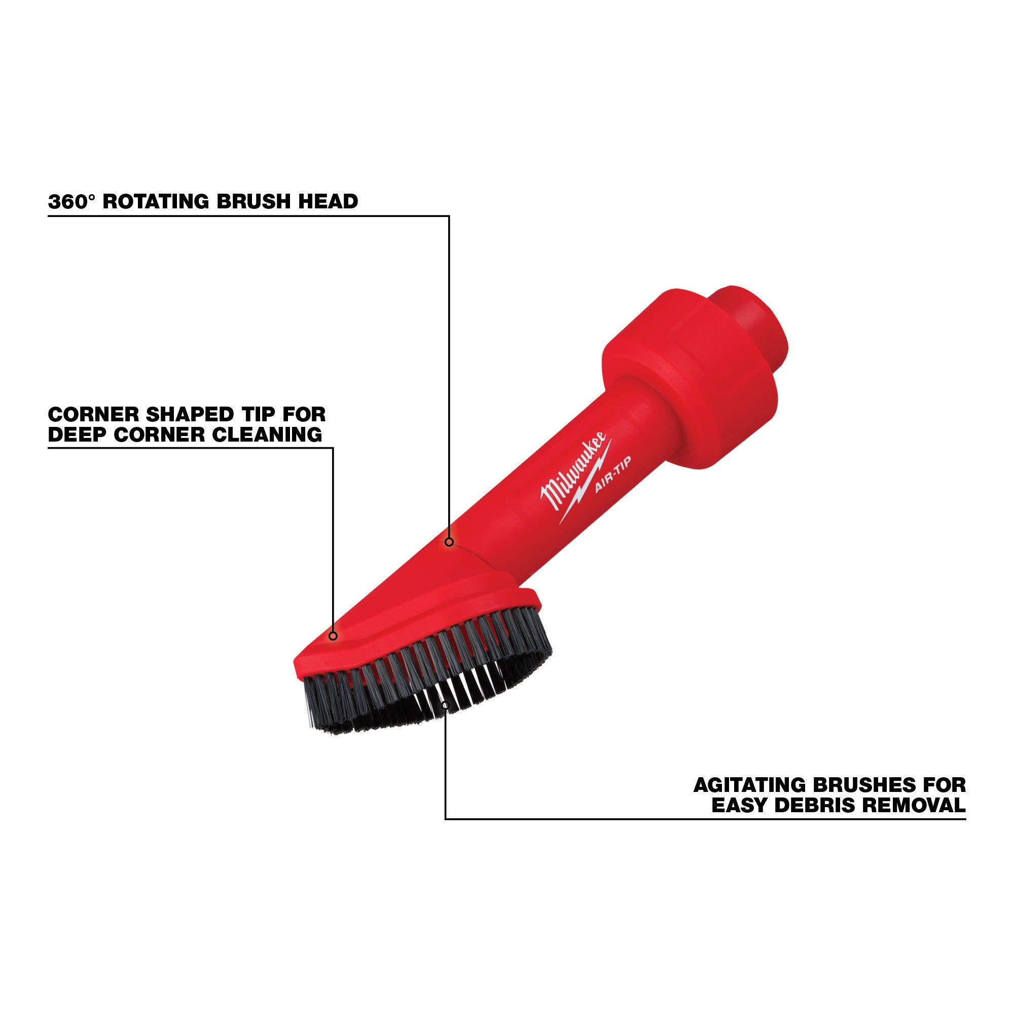 AIR-TIP Rotating Corner Brush Tool