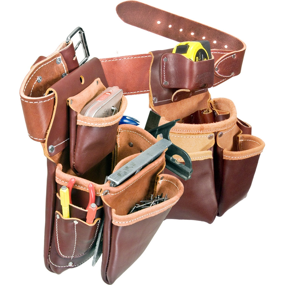 Occidental Leather 5080DB LG Pro Framer Tool Belt Package with Double Outer Bag (Large Size - 36" to 39")