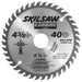 Skil 75540 4-3/8" x 40 Tooth Carbide Flooring Blade