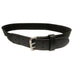 Gatorback 550-S Leather Tipped Nylon Belt with Double Metal Buckle (Small)