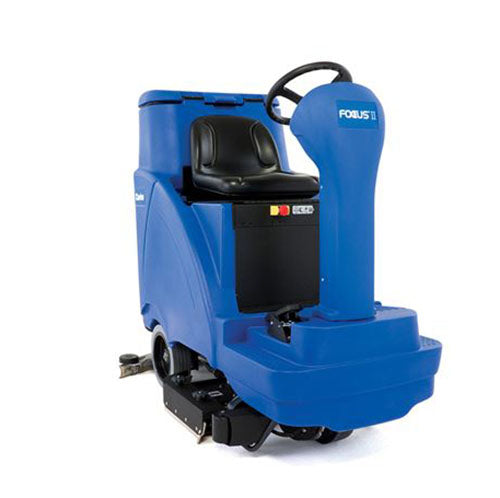 Clarke 56114032 Focus II Rider 34 Disc 34"Rider Autoscrubber with 420 Ah Wet Batteries and Chemical Mixing System