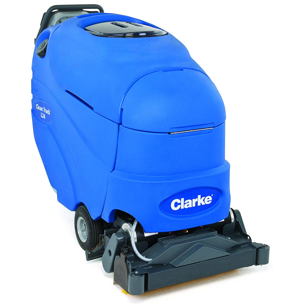 Clarke 56317012 Clean Track L24, 24" Sweeper Extractor with 255 Ah AGM Batteries