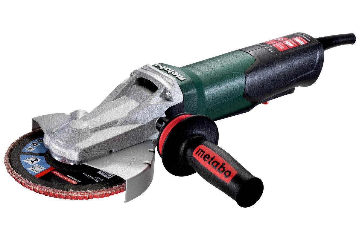Metabo 613084420 Pro Series 6" Flat-Head Angle Grinder (WEPF 15-150 Quick)
