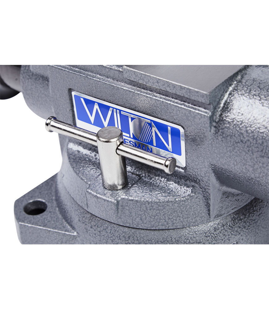 Wilton 63201 Tradesman Vise with 6-1/2"Jaw Width, 6-1/2" Jaw Opening, 4" Throat Depth