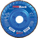 Sait 70853 4-1/2" x 7/8" 80X Trim Back Flap Disc, Type 27 (Bulk of 10)