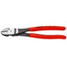 Knipex 74-01-200 8" High Leverage Diagonal Cutters with plastic coated handles