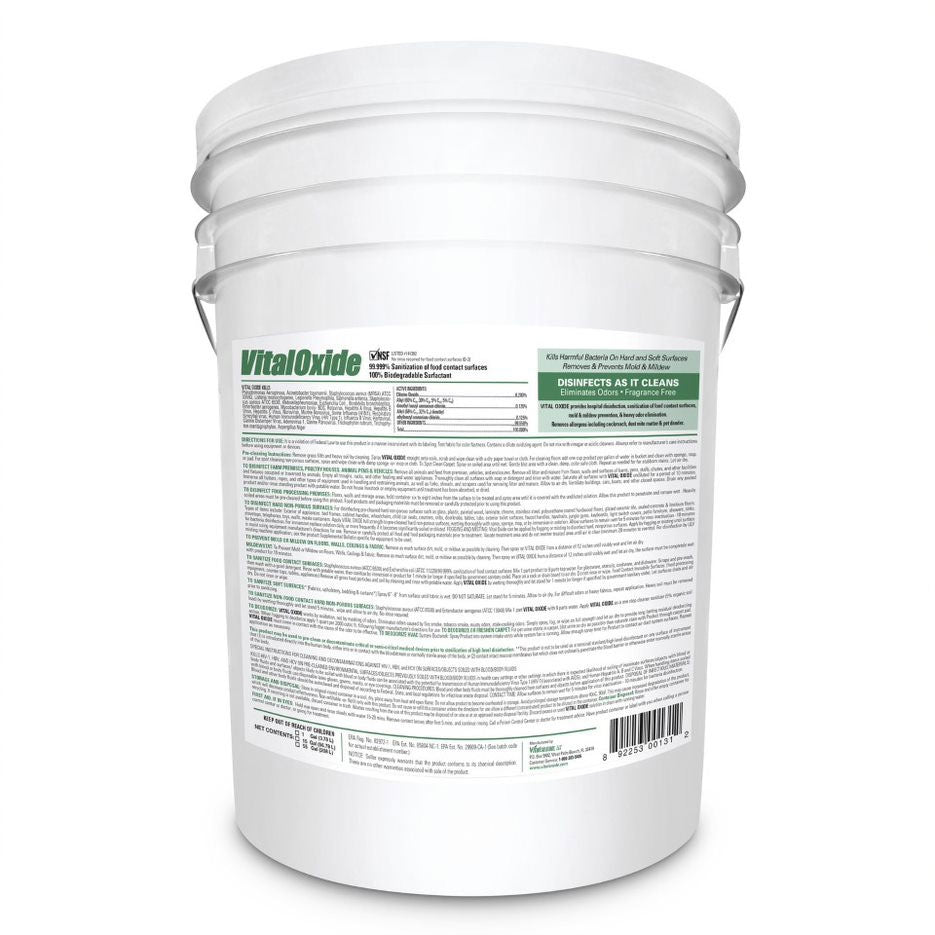 Karcher 8.644-292.0 Vital Oxide Hospital Grade Disinfectant Sanitizer (5-Gallon Container)