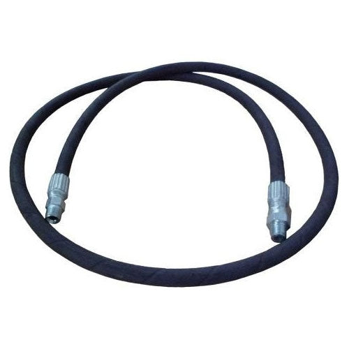 Legacy 8.918-288.0 3/8" x 10' 5000 PSI Threaded Black Dual Wire Braid Ultima Whip/Connector Pressure Washer Hose