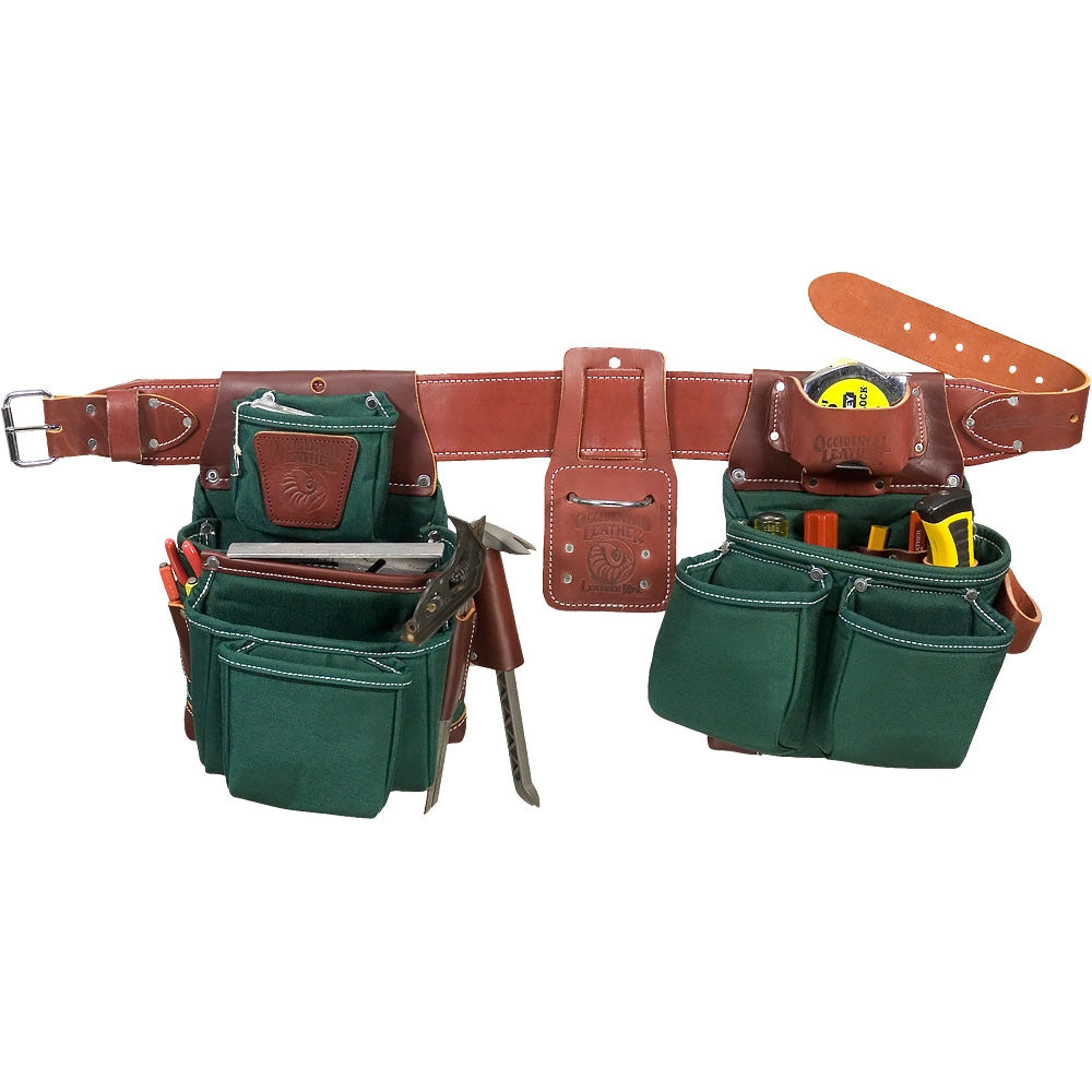 Occidental Leather 8089 XL OxyLights 7 Bag Framer Tool Belt Set (Extra Large Size - 40" to 44")