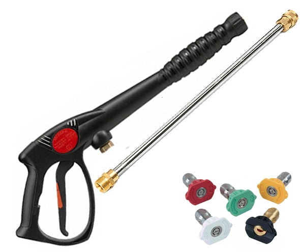 Pressure Parts 8108.9039.60 3200 PSI Pressure Washer Trigger Gun Kit w/ Wand & Nozzles